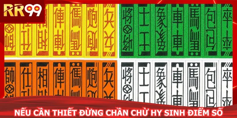 Nếu cần thiết đừng chần chừ hy sinh điểm số